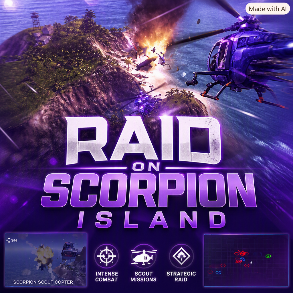 Raid on Scorpion Island: Building a AAA-Quality Indie Title